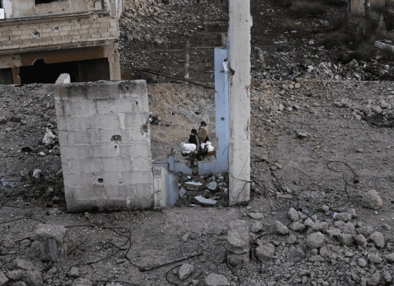 مدينة تدمر الأثرية في سوريا