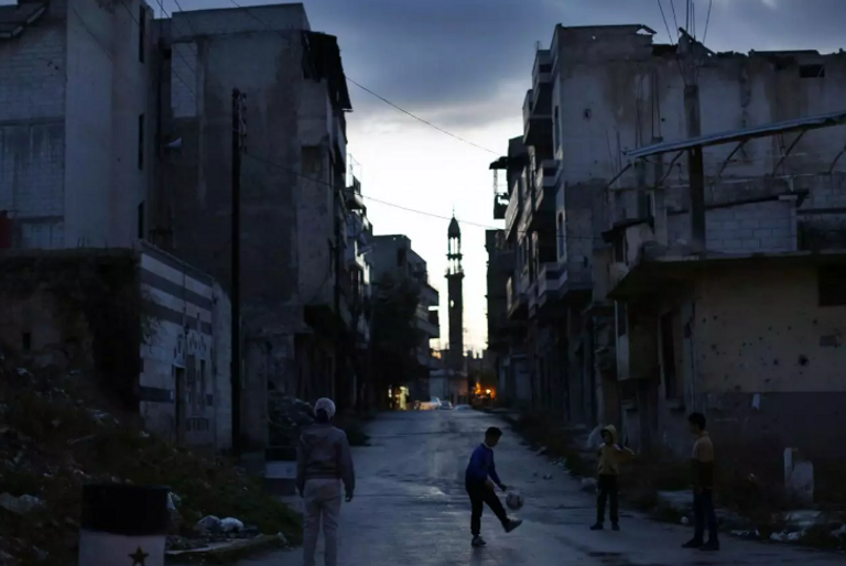 مدينة تدمر الأثرية في سوريا