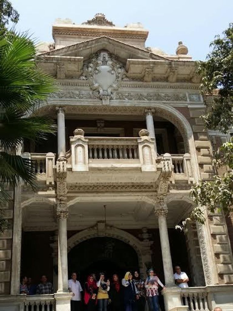 قصر الشناوي المصمم على الطراز الايطالي