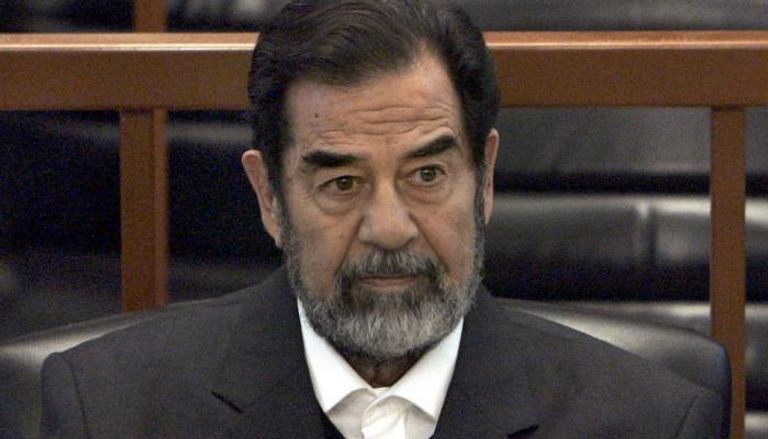  الرئيس العراقي السابق صدام حسين 