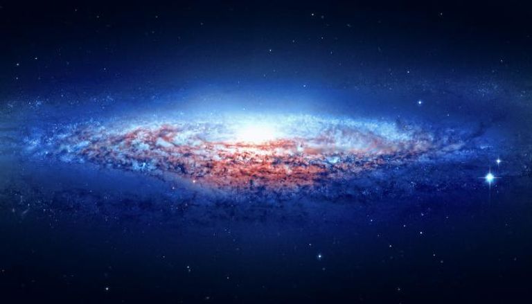 تصادم 14 مجرة على مسافة تقدر 90% من مساحة الكون المرئي