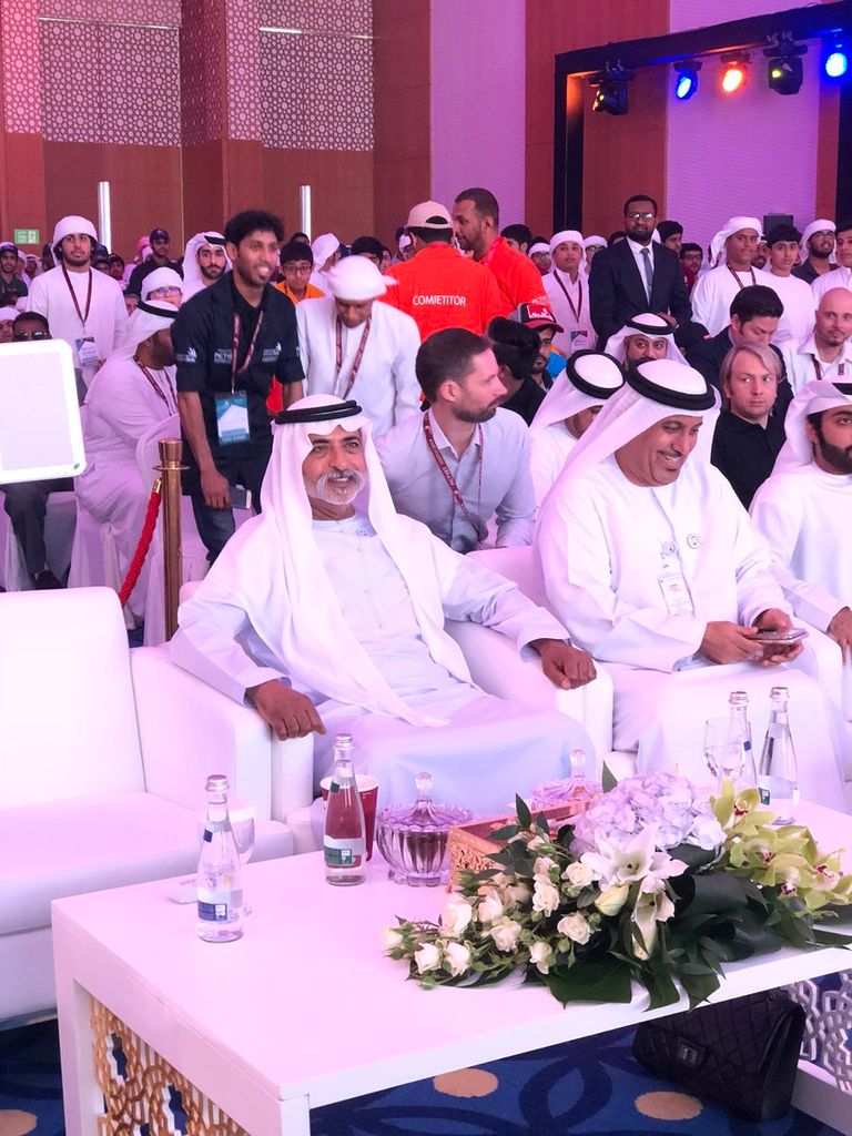 تكريم الفائزين في مسابقة المهارات الوطنية 2018 بالإمارات