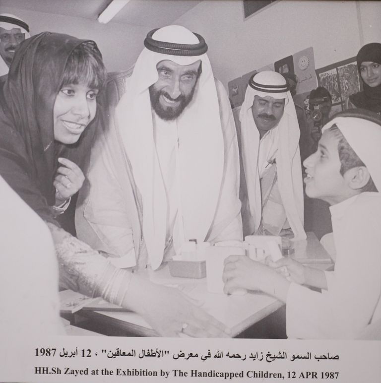 جانب من معرض محطات زايد