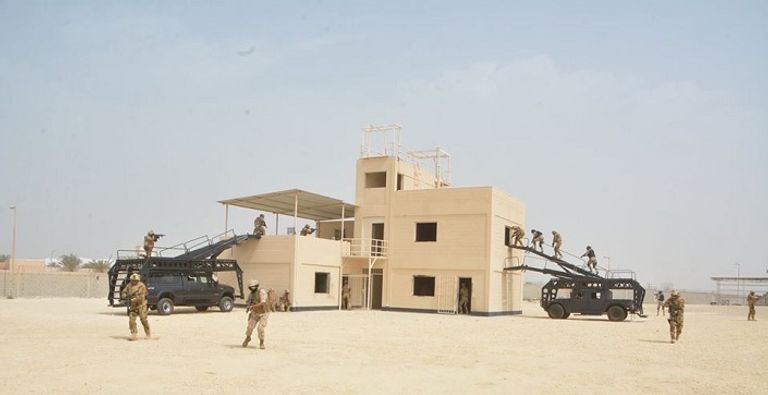 جانب من التمرين جانب من التدريب المشترك