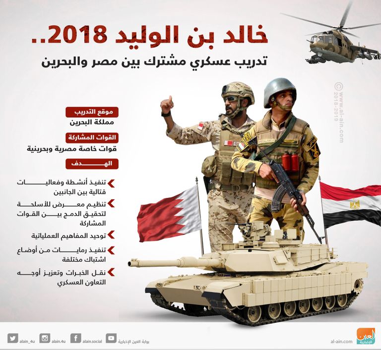 جانب من التدريب المشترك