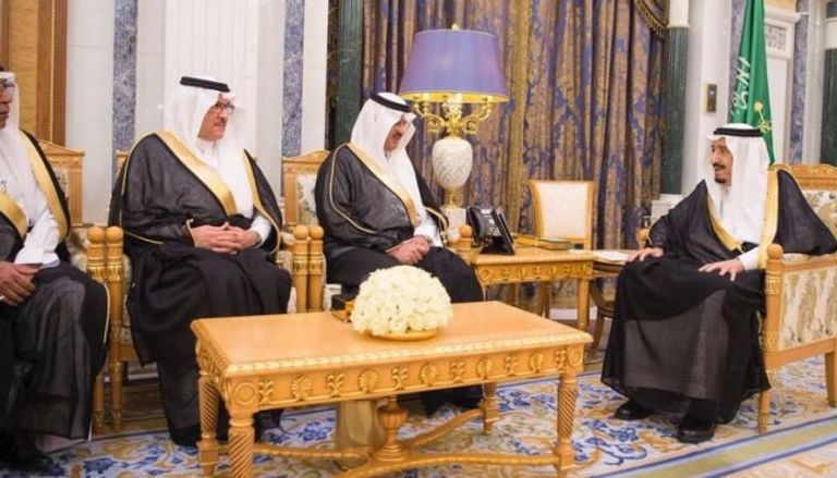 سفير السعودية بالقاهرة يؤدي اليمين أمام خادم الحرمين الشريفين 