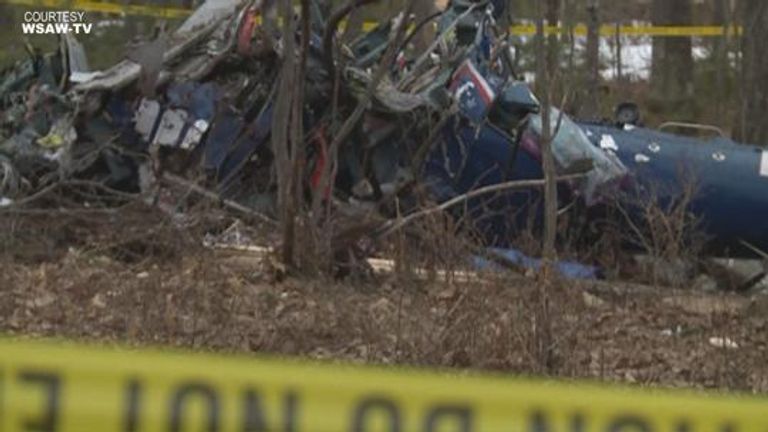 صورة لموقع تحطم الطائرة صورة لموقع تحطم الطائرة