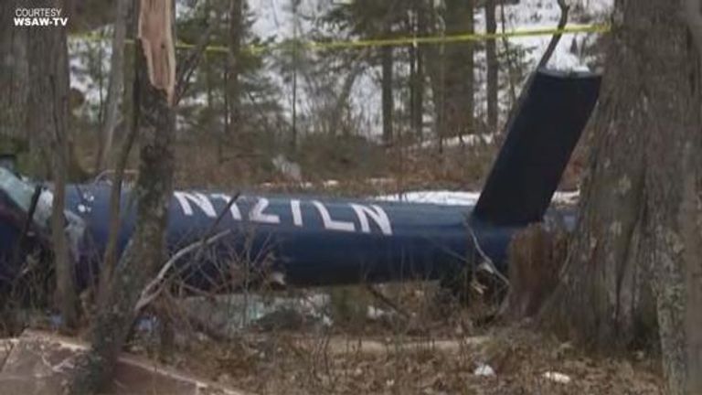 صورة لموقع تحطم الطائرة صورة لموقع تحطم الطائرة