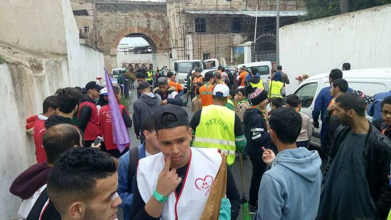 أكبر حملة تنظيف في الجزائر العاصمة وزيرة البيئة الجزائرية تشارك في حملة تنظيف