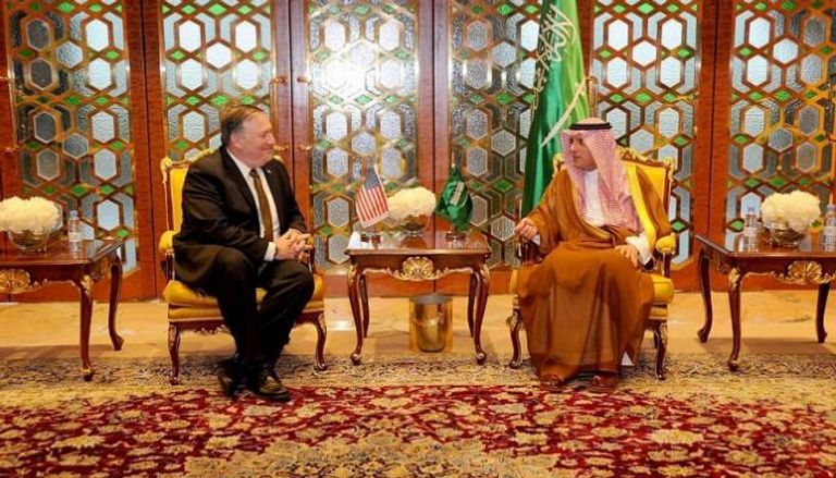 وزير الخارجية السعودي يستقبل نظيره الأمريكي في الرياض
