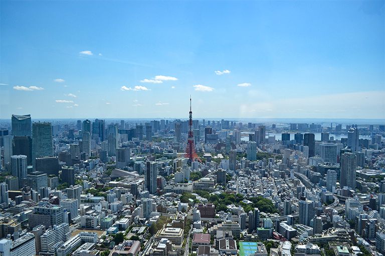 مشهد من العاصمة اليابانية طوكيو