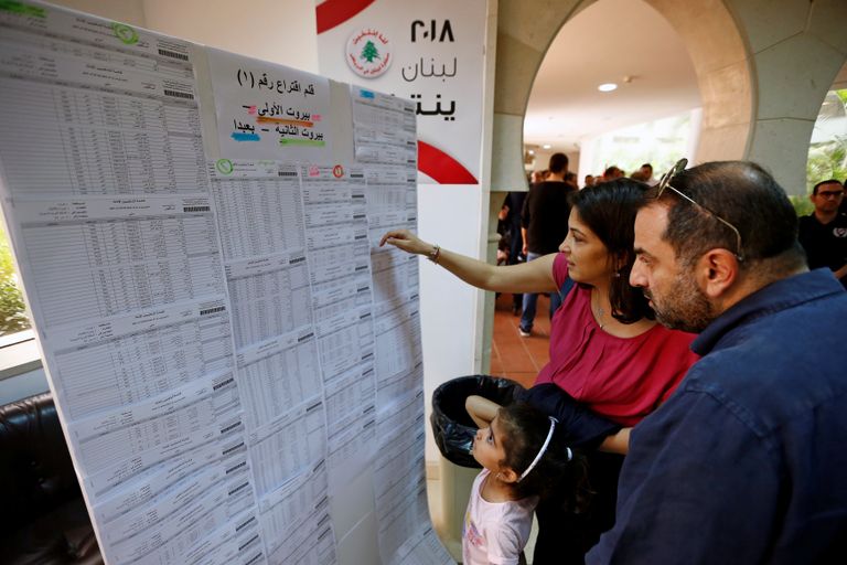 تصويت اللبنانيين في الخارج- رويترز
