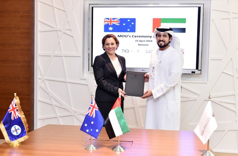 تعاون اقتصادي بين أبوظبي وكوينزلاند الأسترالية