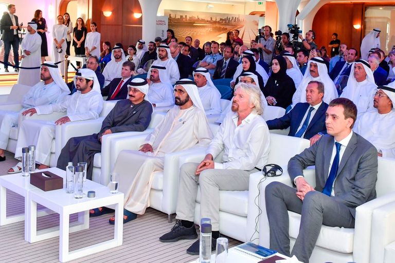 محمد بن راشد يشهد إطلاق موانئ دبي العالمية كارغوسبيد