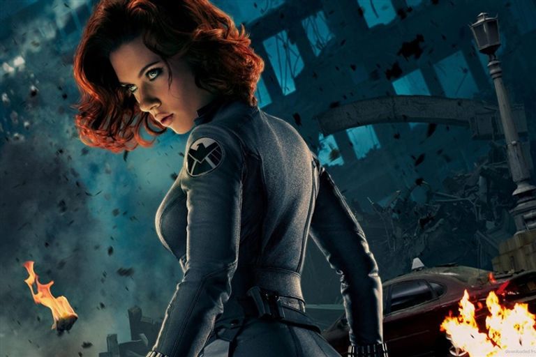 سكارليت جوخانسون في دور "الأرملة السوداء" سكارليت جوهانسون في دور "الأرملة السوداء" في آخر أفلام "أفنجرز"