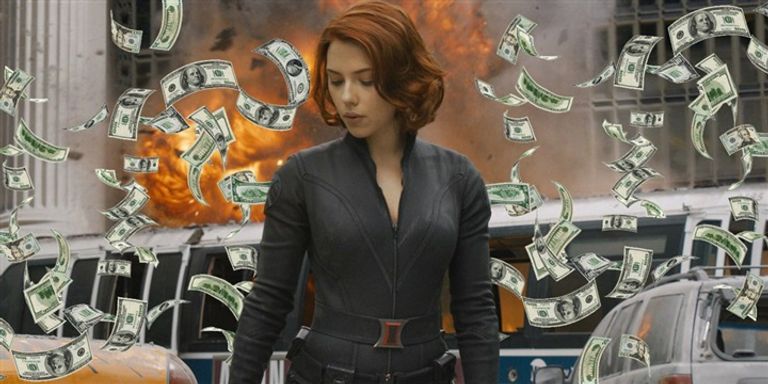 سكارليت جوهانسون في دور "الأرملة السوداء" في آخر أفلام "أفنجرز"