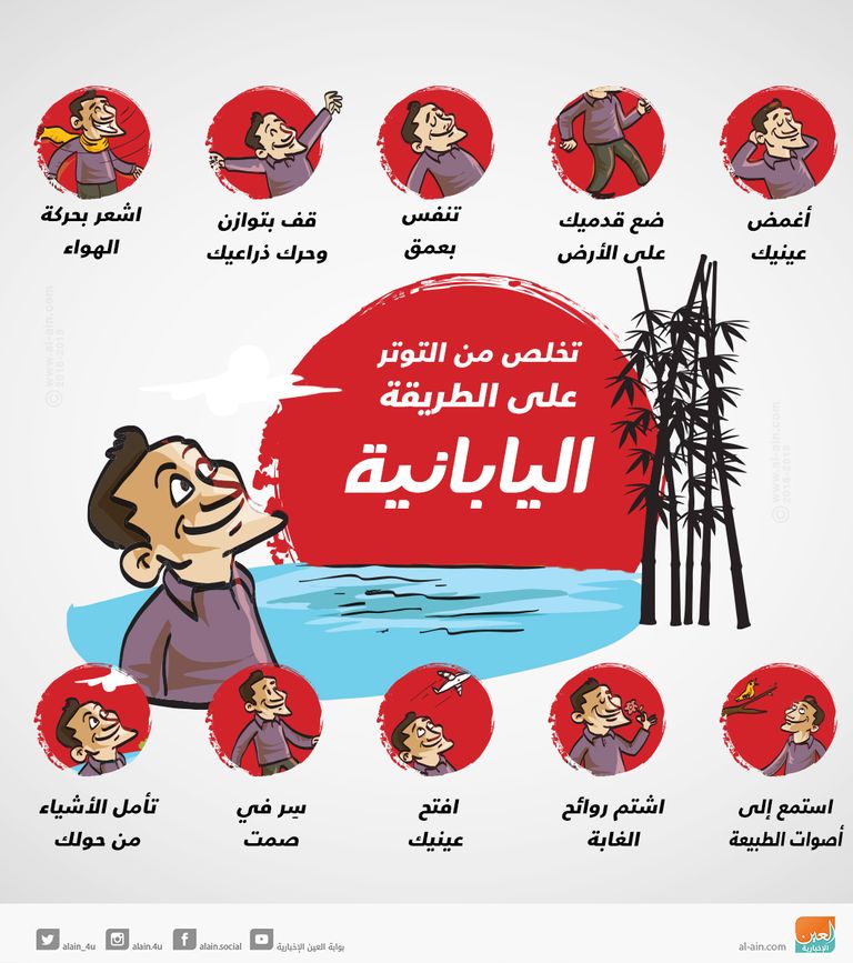 وصفات يابانية مجربة للتخلص من التوتر