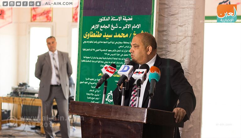 الإعلامي أحمد المسلماني في ندوة الإمام محمد سيد طنطاوي