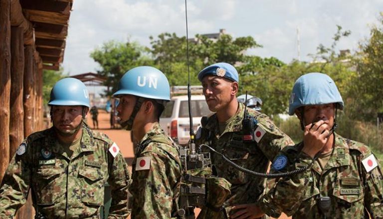 جنود تابعون للأمم المتحدة في جنوب السودان - أرشيف