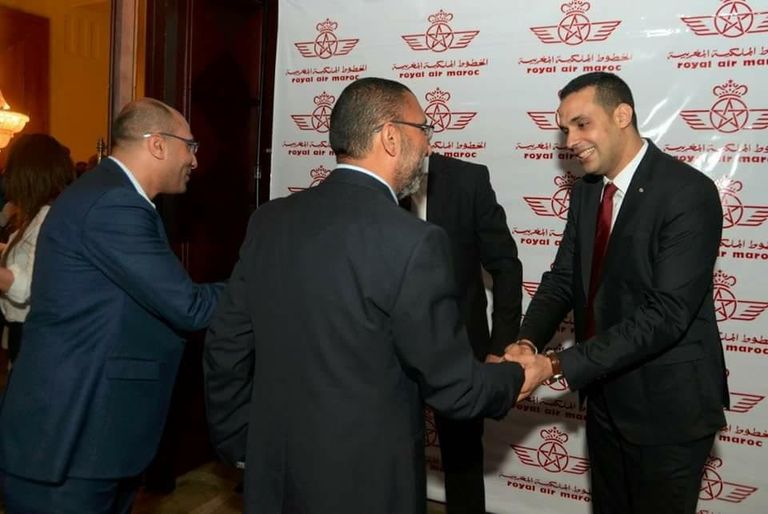 منتصر بنسعيد، المدير الإقليمي للخطوط الملكية المغربية