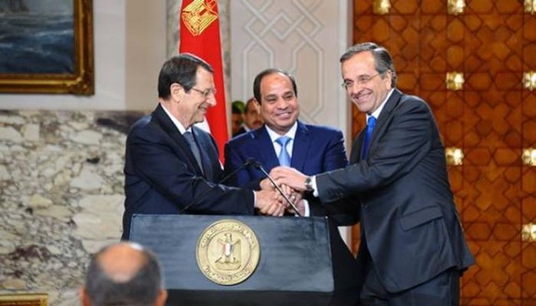 قمة ثلاثية بين مصر واليونان وقبرص