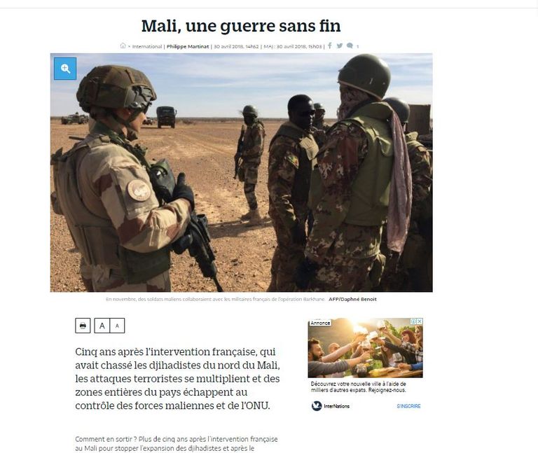 قطر تدعم الإرهاب في مالي