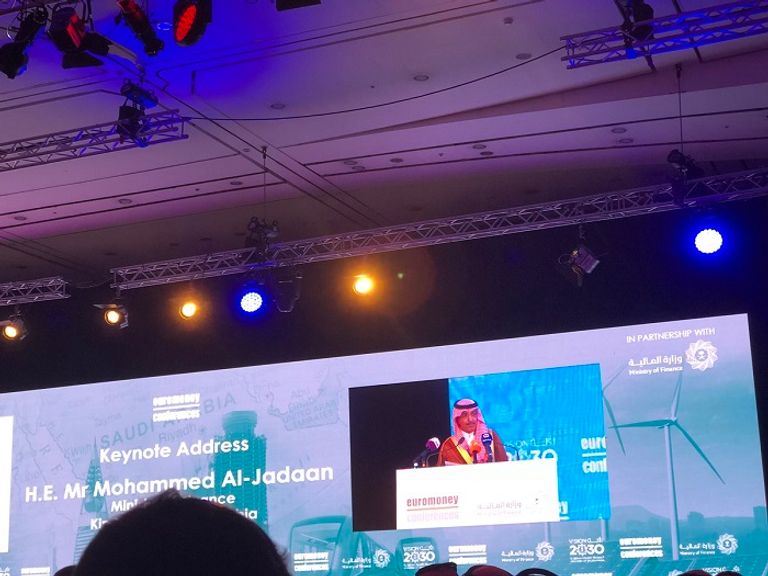 وزير المالية السعودية وزير المالية السعودية يفتتح "يورومني السعودية "