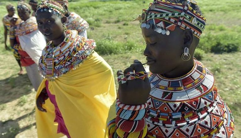 إكسسوار نساء المجتمعات الرعوية في كينيا
