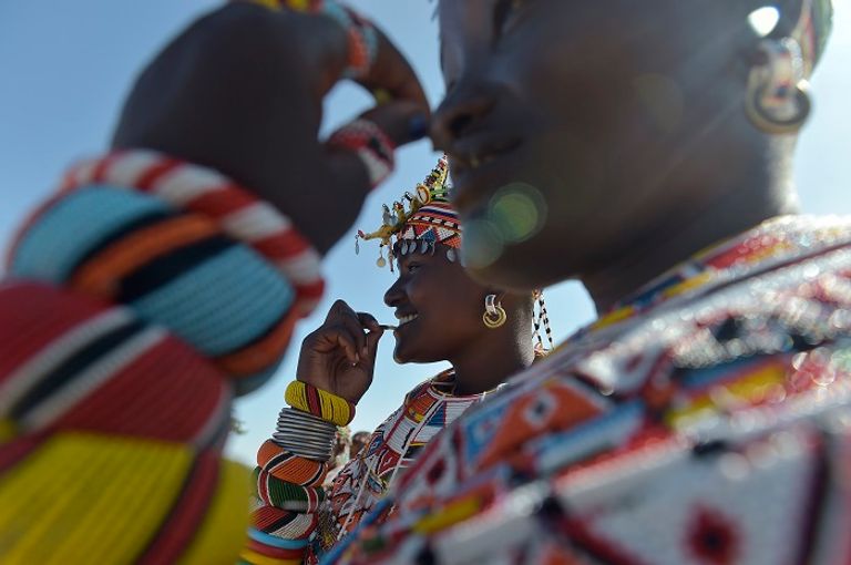 إكسسوار نساء المجتمعات الرعوية في كينيا