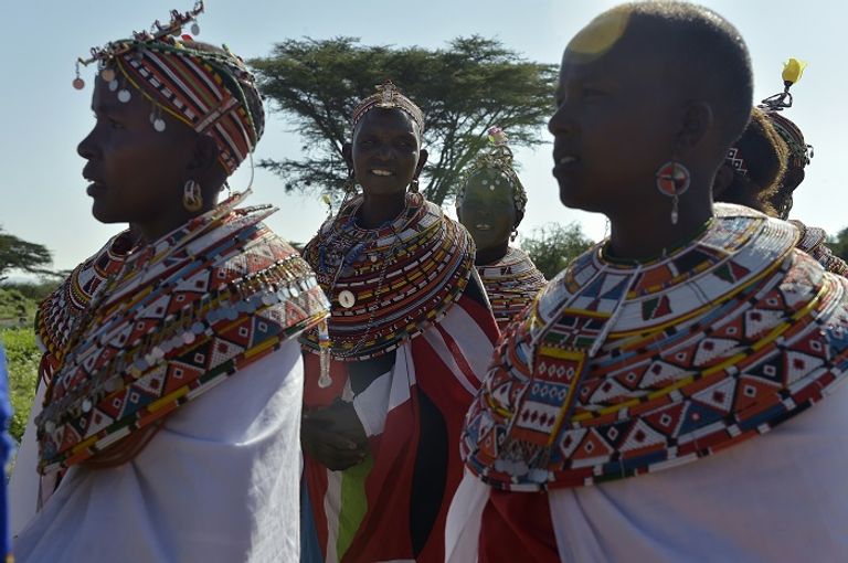 إكسسوار نساء المجتمعات الرعوية في كينيا