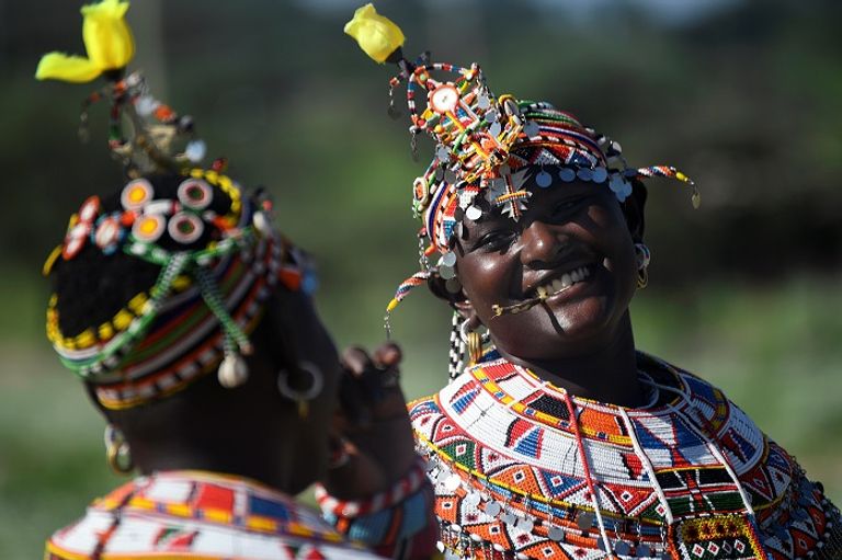 إكسسوار نساء المجتمعات الرعوية في كينيا