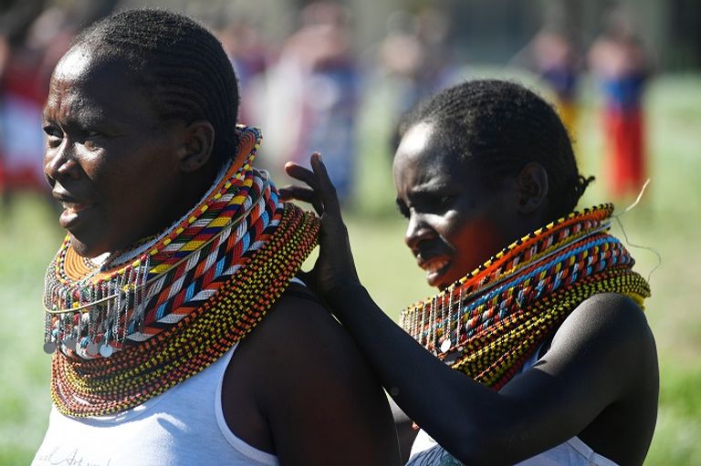 إكسسوار نساء المجتمعات الرعوية في كينيا