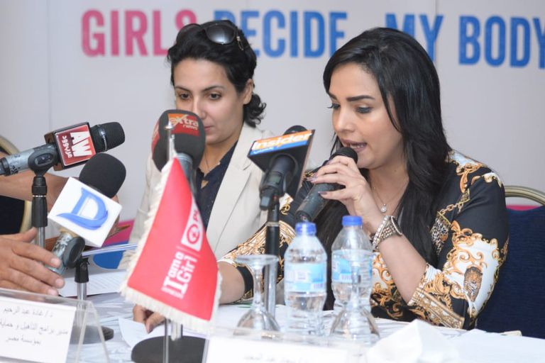 كندة علوش سفيرة لصحة الفتيات