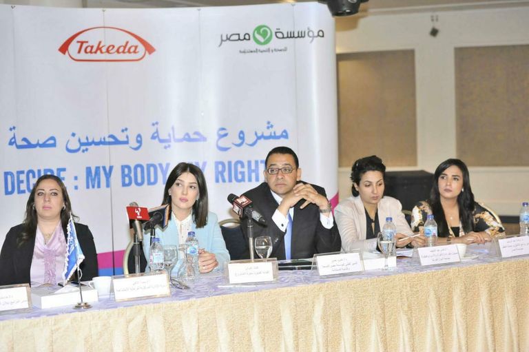 كندة علوش سفيرة لصحة الفتيات