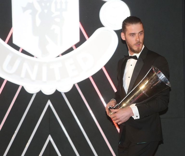 ديفيد دي خيا حارس مرمى مانشستر يونايتد جوزيه مورينيو وديفيد دي خيا