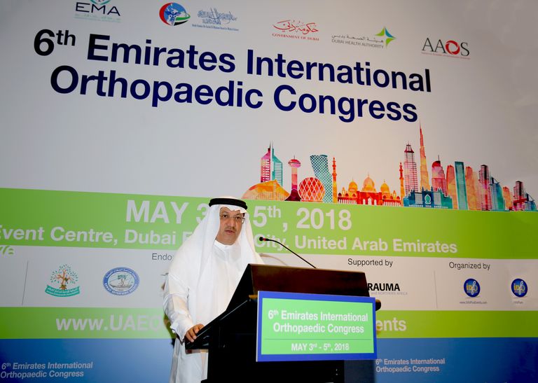 انطلاق مؤتمر الإمارات العالمي السادس لجراحة العظام بدبي