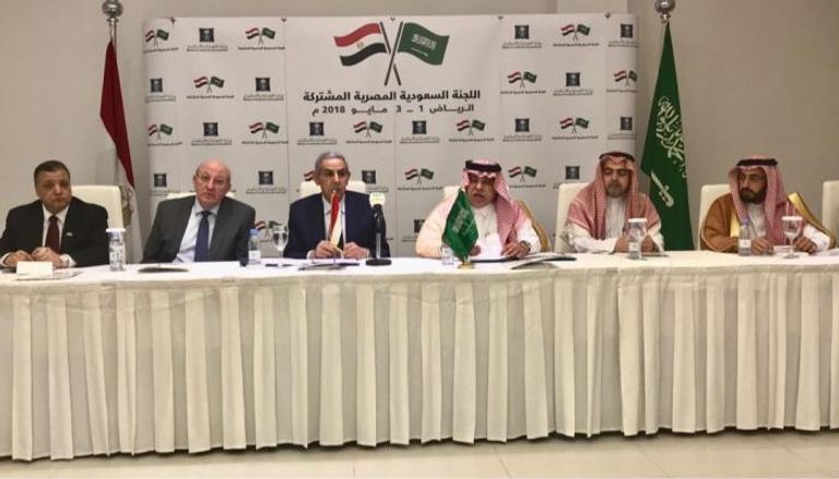 الجلسة الختامية لاجتماعات اللجنة السعودية المصرية بالرياض