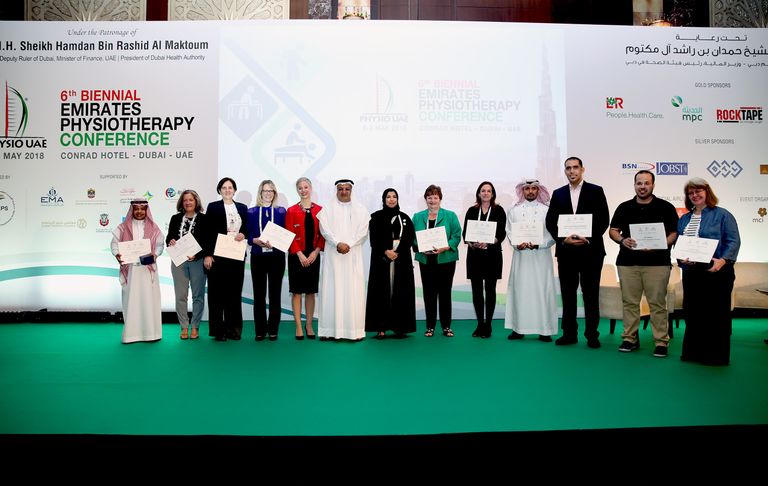 جانب من مؤتمر الإمارات السادس للعلاج الطبيعي