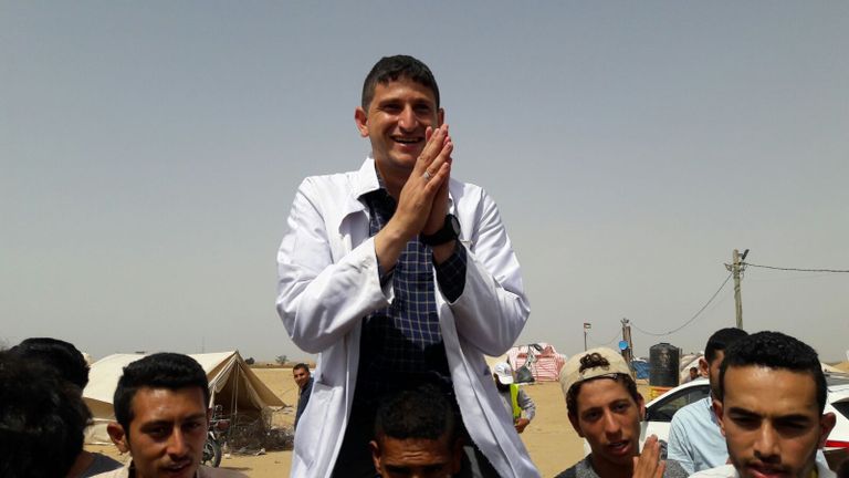 العريسان معاذ وهديل