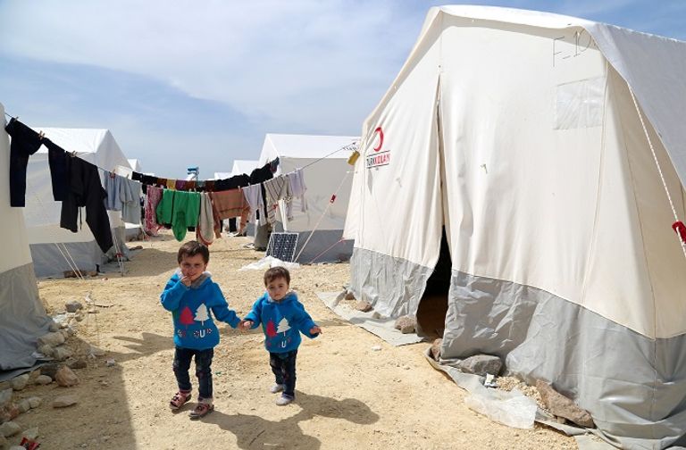 النازحون في سوريا بلا مأوى النازحون في سوريا بلا مأوى- أرشيف