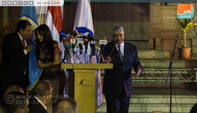 من حفل تدشين مركز زاهي حواس للمصريات بالمتحف المصري بالتحرير