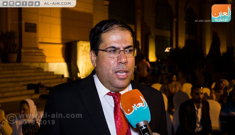 من حفل تدشين مركز زاهي حواس للمصريات بالمتحف المصري بالتحرير