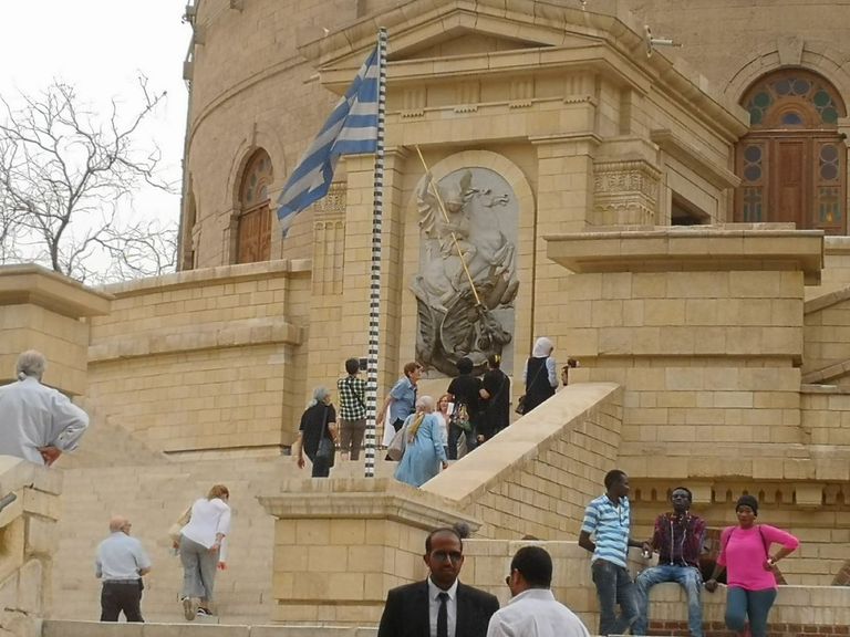 زيارة وفد قبرصي يوناني للأهرامات