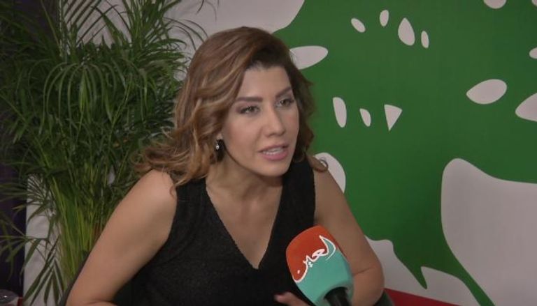 الإعلامية اللبنانية بولا يعقوبيان خلال مقابلة مع العين الإخبارية