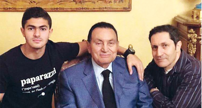 الرئيس المصري الأسبق محمد حسني مبارك