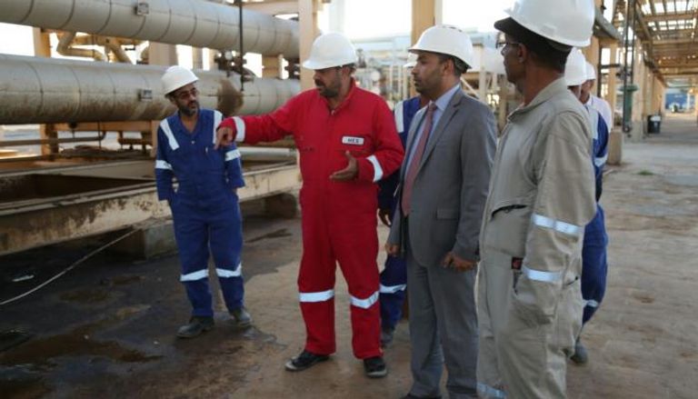 منشآت شركة صافر النفطية اليمنية 