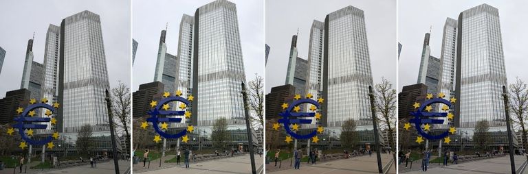 الهواتف الأربعة التي أجري عليها الاختبار