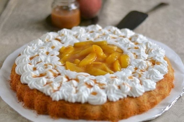 طريقة عمل الكنافة بالمانجو