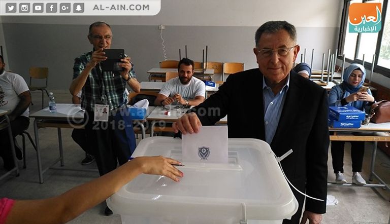 جانب من انتخابات لبنان