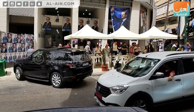 جانب من انتخابات لبنان